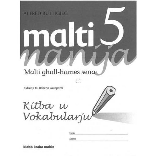 Picture of MALTI MANIJA 5 KITBA & VOKABULARJU